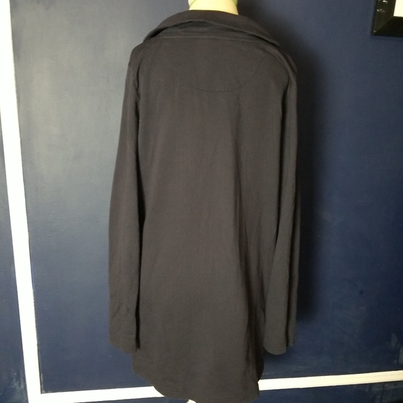 Lands End Womens Long Sleeve Cowl Neck Pullover To - Picture 4 of 5